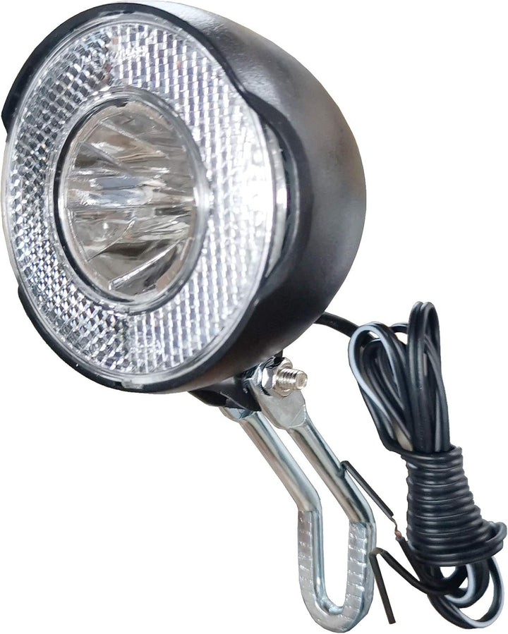 LED-Beleuchtungs-Set 15 Lux Vorderlicht und Rücklicht für Gepäckträger mit Standlicht