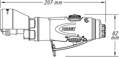 Hazet Trennschleifer 9033-10