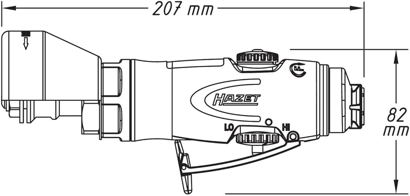 Hazet Trennschleifer 9033-10