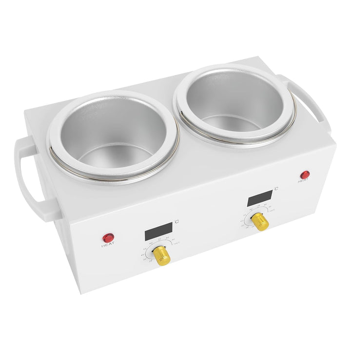 VonVVer Wachswärmer 1,2L - Wachsheizung 100W Elektrischer Wachswärmer 20-120℃ Temperatur Einstellbar