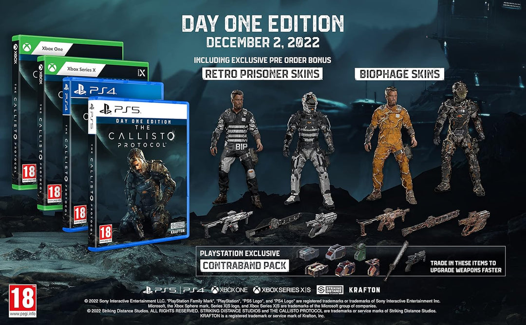 KRAFTON The Callisto Protocol Premier Day Englisch Xbox One