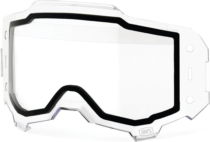 100% MÁSCARAS ARMEGA FORECAST Ersatzteil - Dual Pane Clear Linse