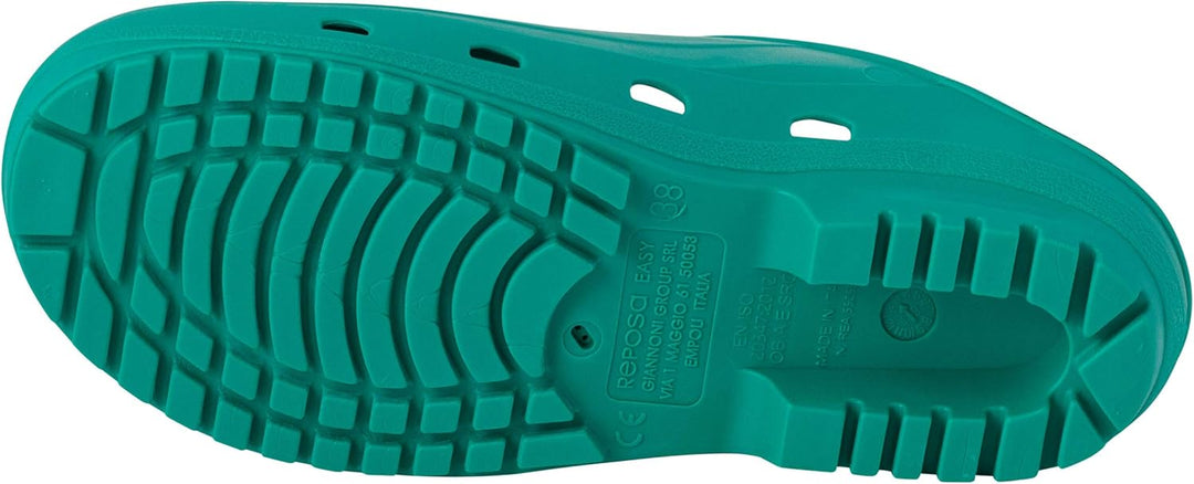 REPOSA Sanitär-Cocks Easy aus thermoplastischem Gummi, selbstwaschbar, rutschhemmend 36 EU Grün, 36