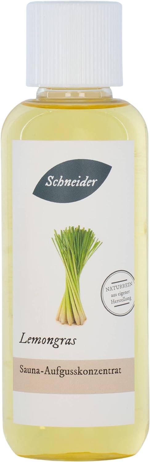 Saunabedarf Schneider - Aufgusskonzentrat, Saunaaufguss Lemongras 250ml