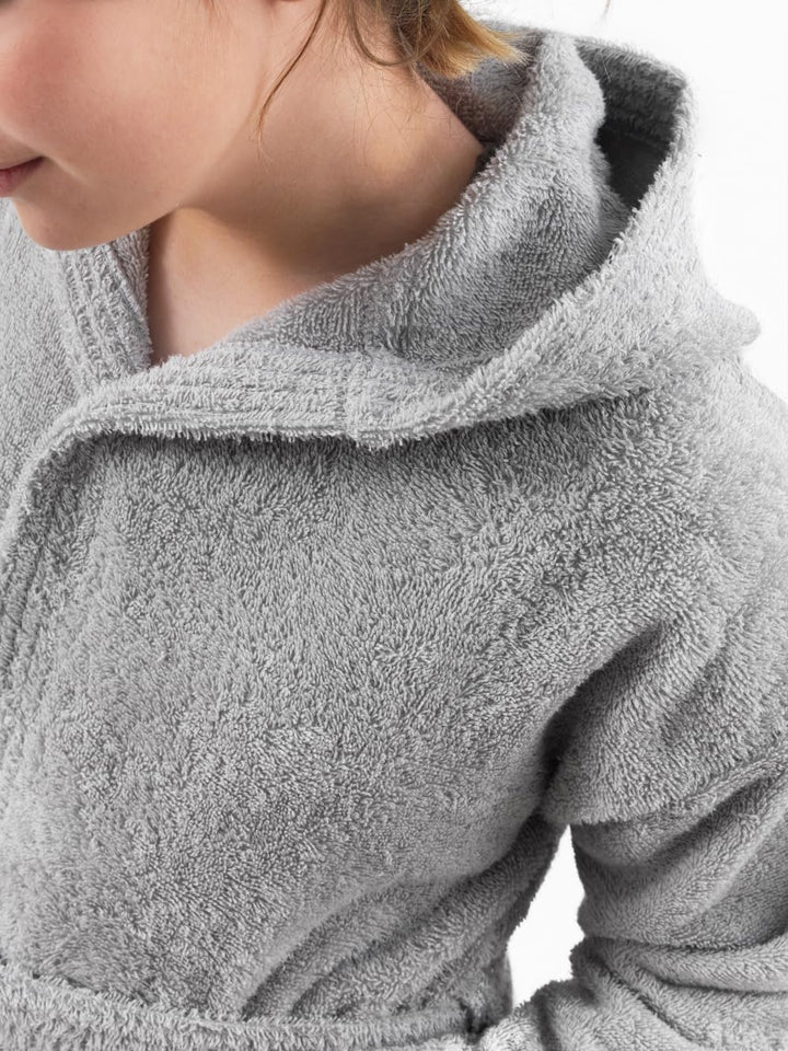 Top Towel Unisex Kinder Confort-Bademantel Mädchen & Jungen, Frottee 450g/m², Mit Kapuze & Taschen,