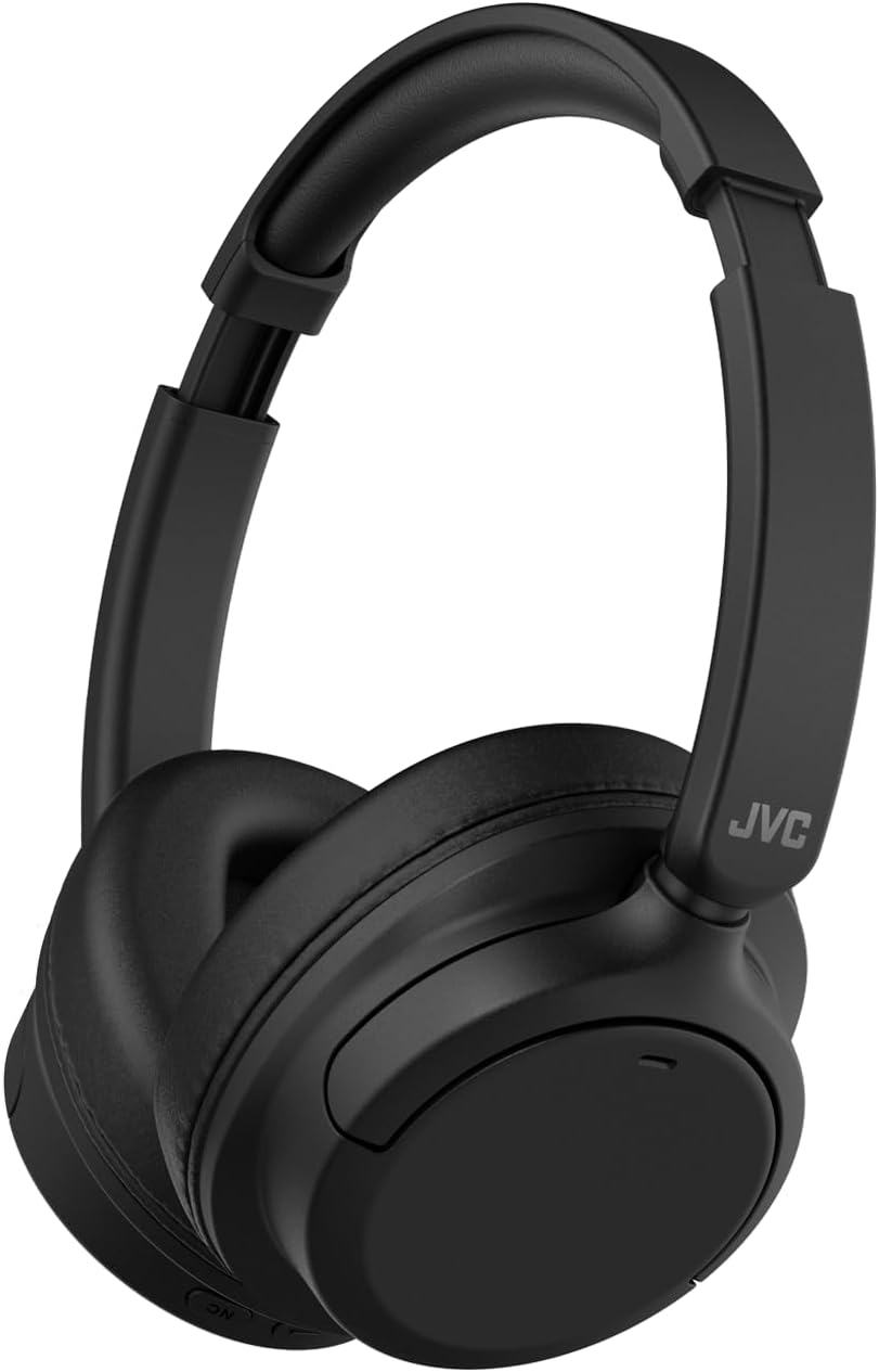 JVC HA-Z76N-B - Bluetooth Around-Ear Kopfhörer mit Noise Cancelling, BT 5.3, 50 Stunden Akkulaufzeit
