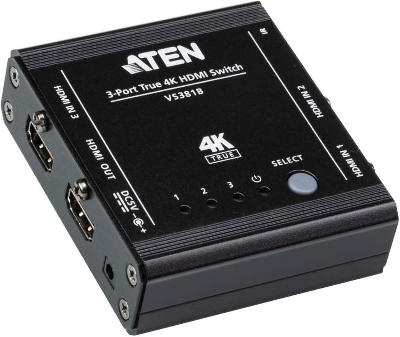 ATEN VS381B HDMI Switch mit 3 Ports True 4K