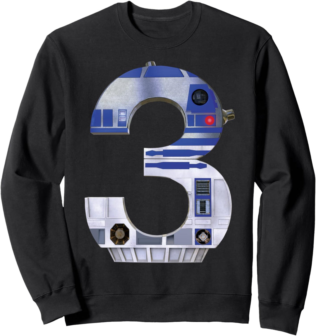 Star Wars R2-D2 Droid Third Birthday Sweatshirt