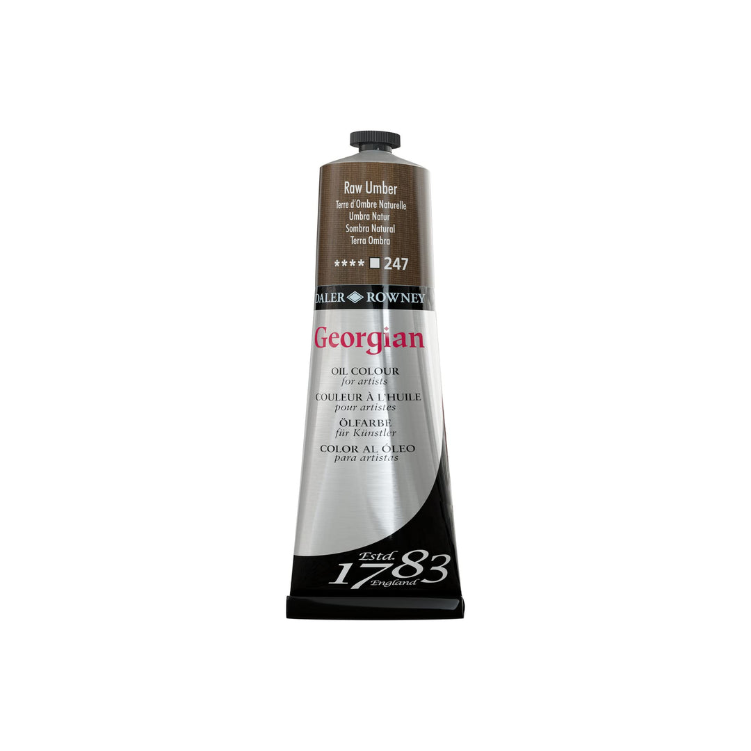 Georgian Oil Colour Colour 225 ml by DALER-ROWNEY - Raw Umber