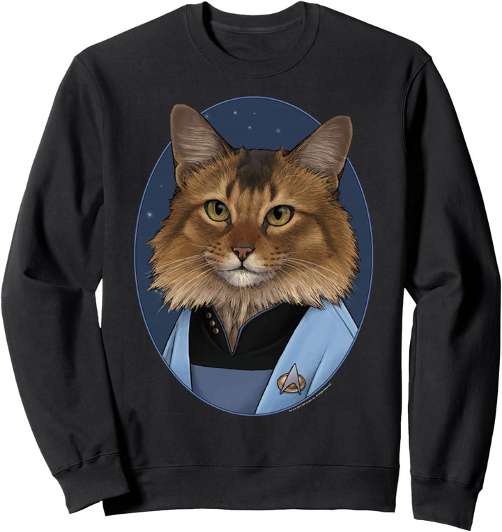 Star Trek: The Next Generation Dr. Crusher Cat Portrait Sweatshirt
