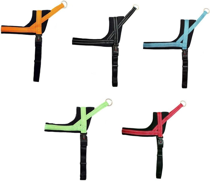 Hundegeschirr Soft & Safe reflektierend, Gr.-1: 28-35cm cayenne/schwarz 28 - 35 cm cayenne/schwarz,