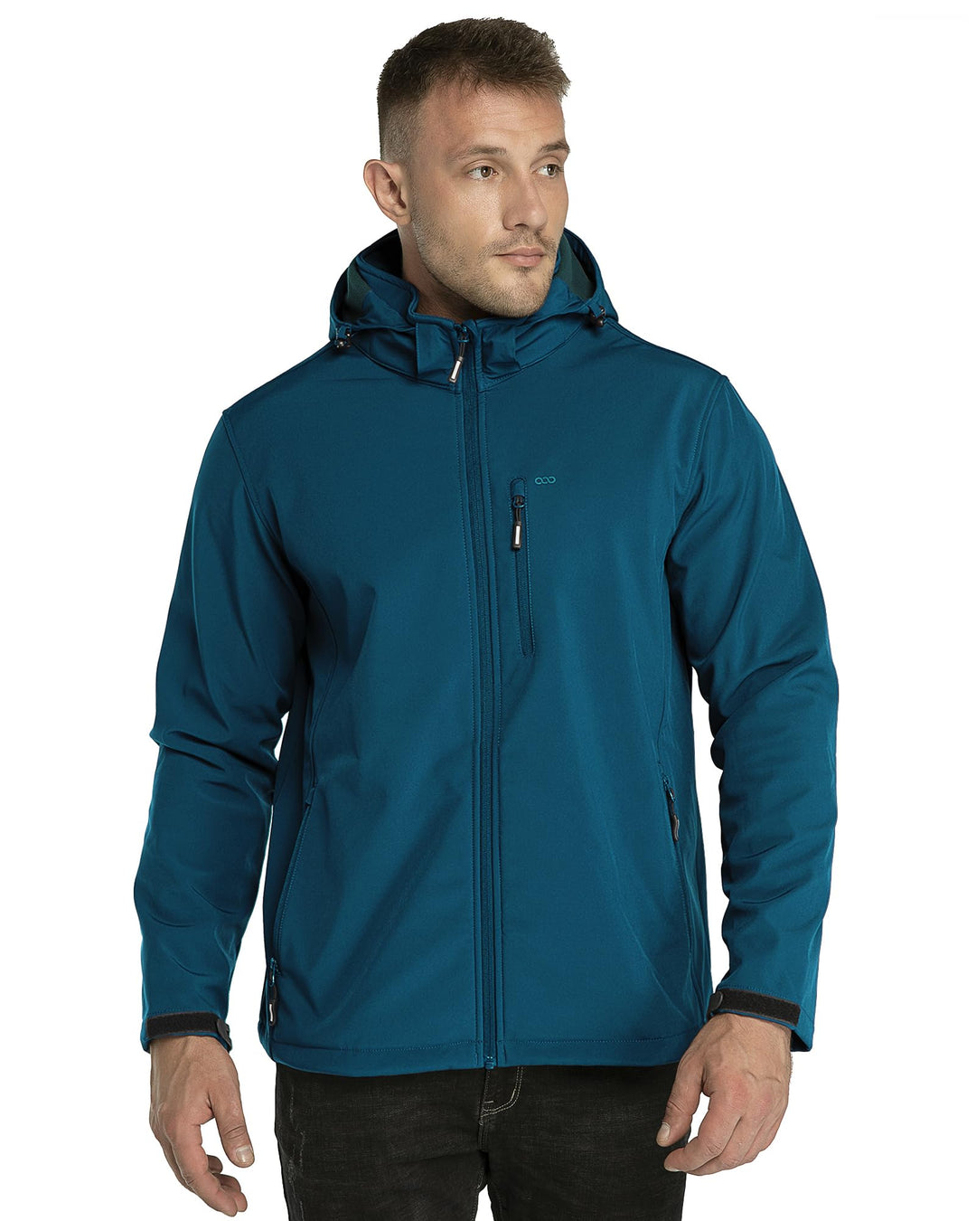 33,000ft Softshelljacke für Herren Wasserdicht Winterjacke Winddicht Warme Fleece Gefüttert Windbrea