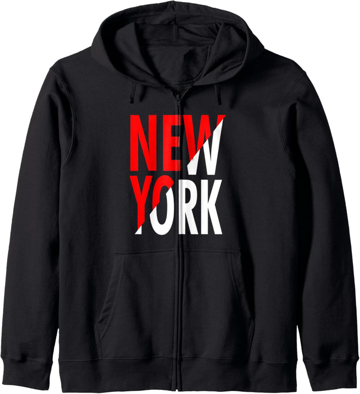 New York Big Apple Sports Kapuzenjacke