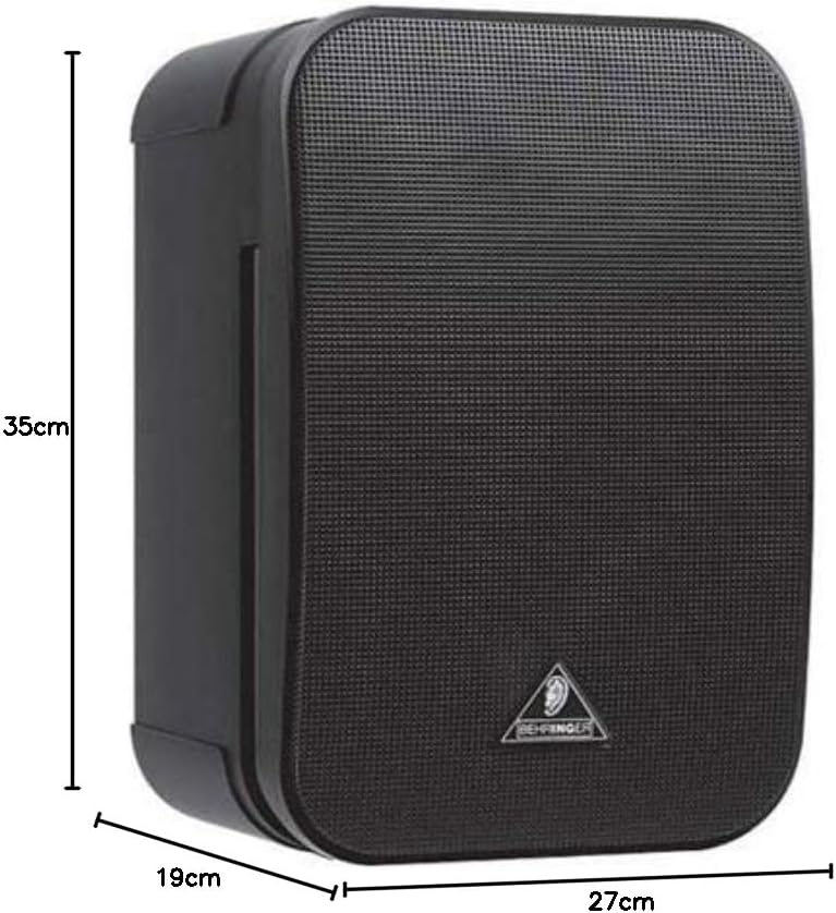 Behringer 1C-BK Ultrakompakter 100-Watt-5-Zoll-Monitorlautsprecher