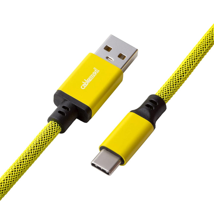 CableMod Classic Coiled Keyboard Cable - Spiralkabel für Tastatur USB C auf USB Typ A - Gaming Tasta