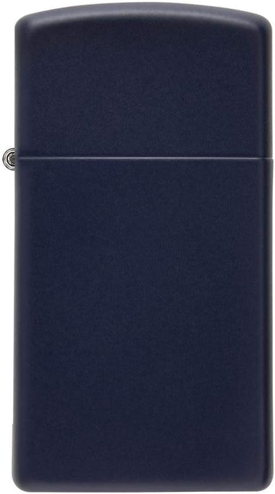 Zippo Mattes Taschenfeuerzeug Schmal Navy, Schmal Navy