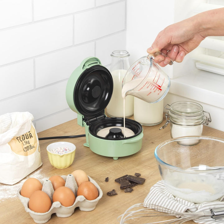 Giles & Posner Doughnut Maker – Einzelne grosse Donut-Maschine, PFAS-freie Antihaftbeschichtung, lei