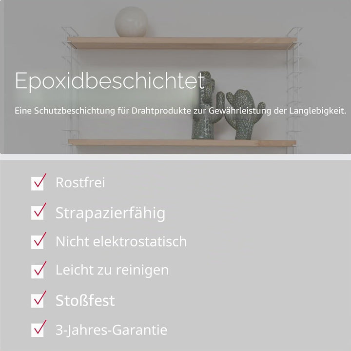 Tomado Zeitloses und modulares Wandregal, holz, Wood/White, 70x21x68 cm, Wood/White