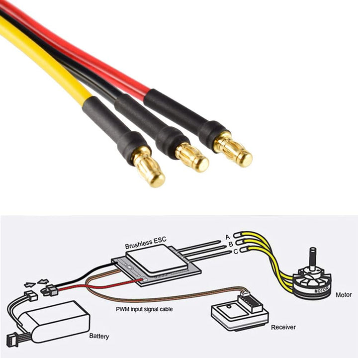 D3536 Leiser Motor, 750KV / 910KV / 1000KV / 1250KV / 1450KV Ersatzzubehör für Bürstenlose Motorisie
