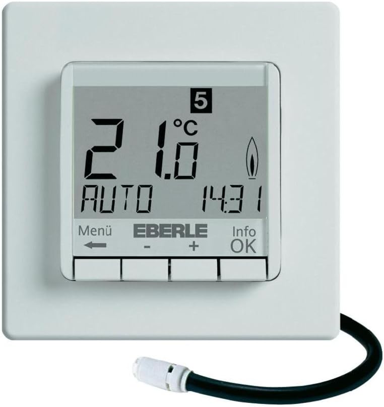 Eberle Controls 527 8123 55 100 FIT-3F Raumthermostat Unterputz Wochenprogramm 10 bis 40 °C
