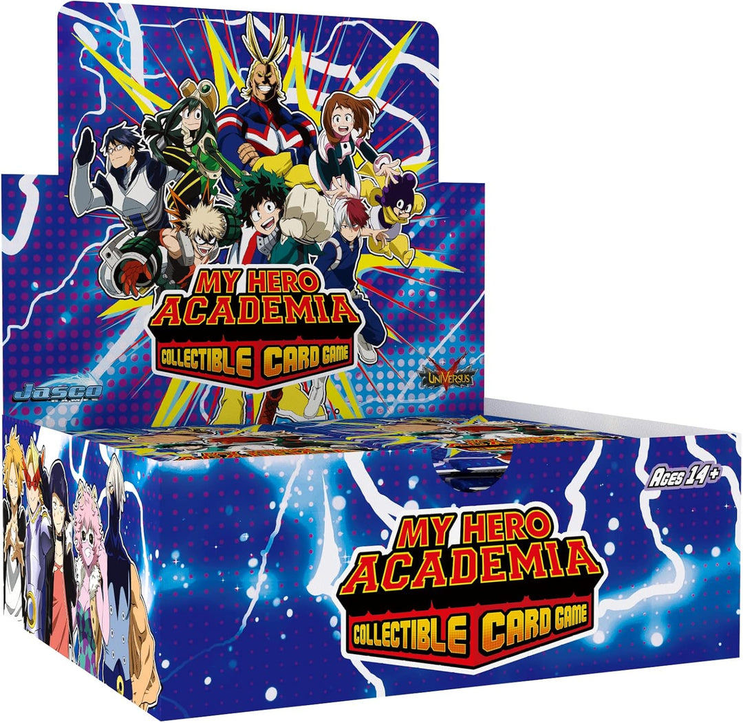 Jasco My Hero Academia Sammelkartenspiel, Booster Wave 1 Display, Kartenspiel, ab 14 Jahren, für 2 S