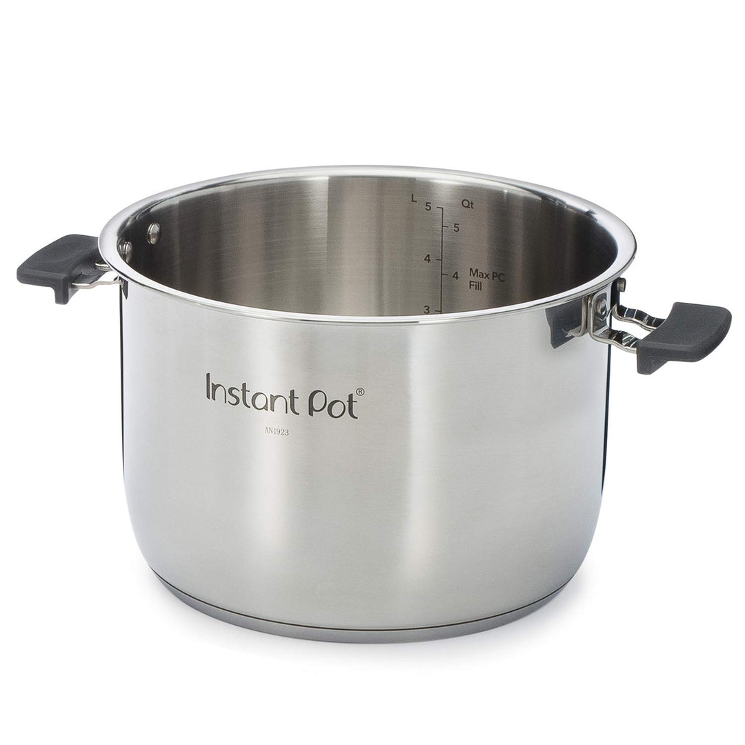 Instant Pot Stainless Steel Inner Cooking Pot with Handles-8 Quart Duo Evo Series Edelstahl-Innentop