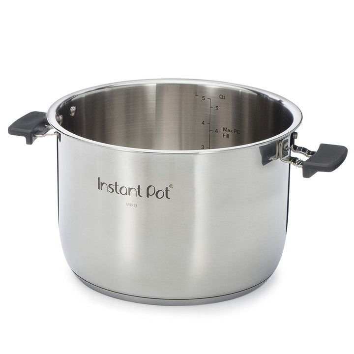 Instant Pot Stainless Steel Inner Cooking Pot with Handles-8 Quart Duo Evo Series Edelstahl-Innentop