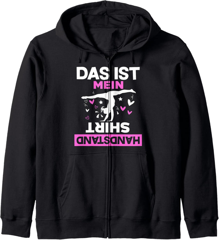 Das Ist Mein Handstand Shirt Turnerin Geschenk Kapuzenjacke