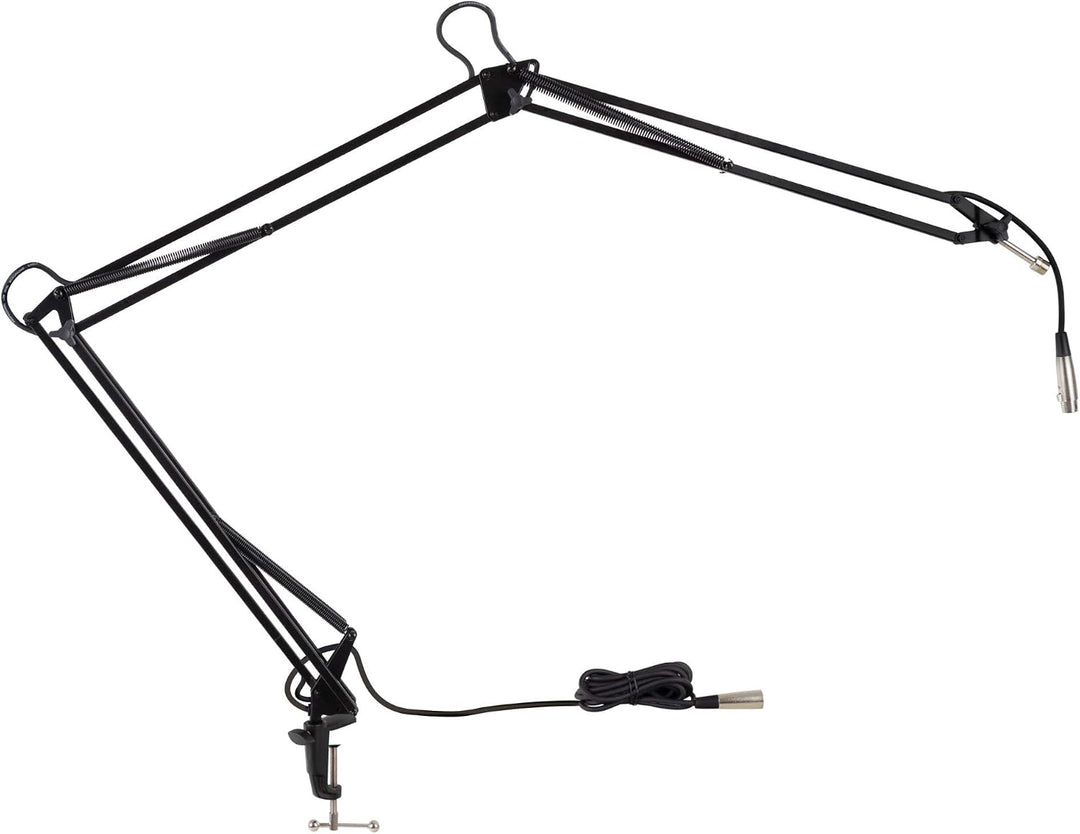 Pronomic CM-100BG Studio Grossmembranmikrofon XLR-Kondensatormikrofon inkl. Popkiller und Mikrofonar