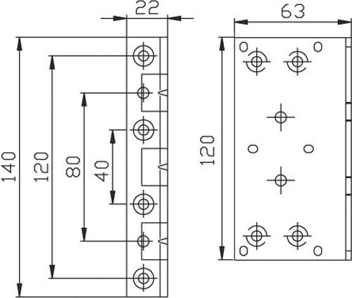 Yale Türbandseitensicherung Krallfix 3, Weiss