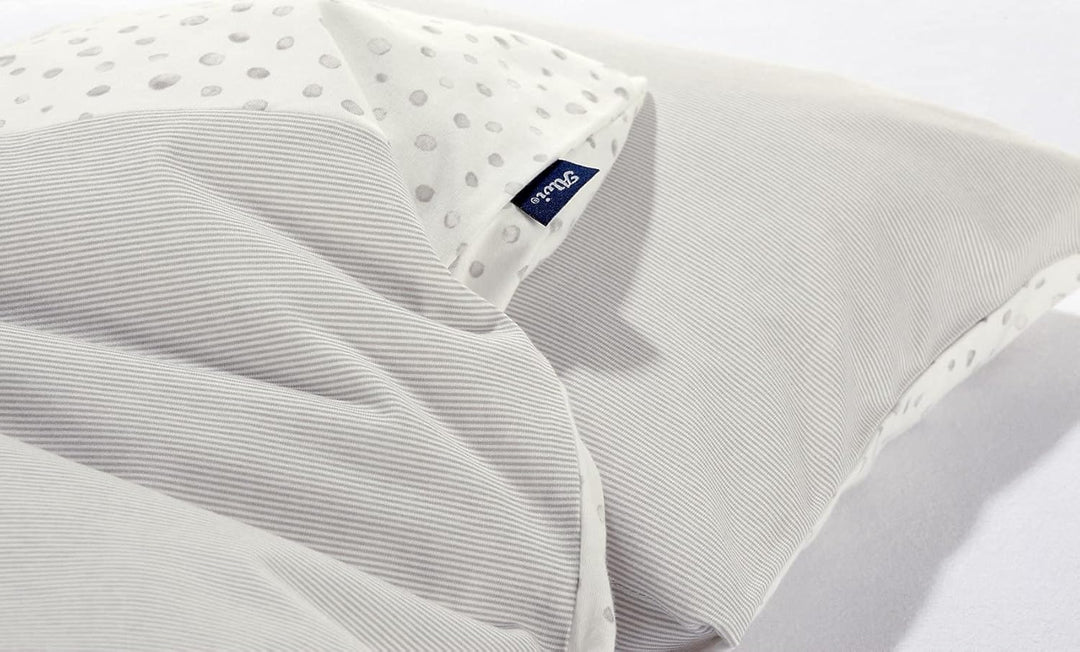 Alvi Bettwäsche Standard Aqua Dot 100x135 / 40x60 cm | 401200016