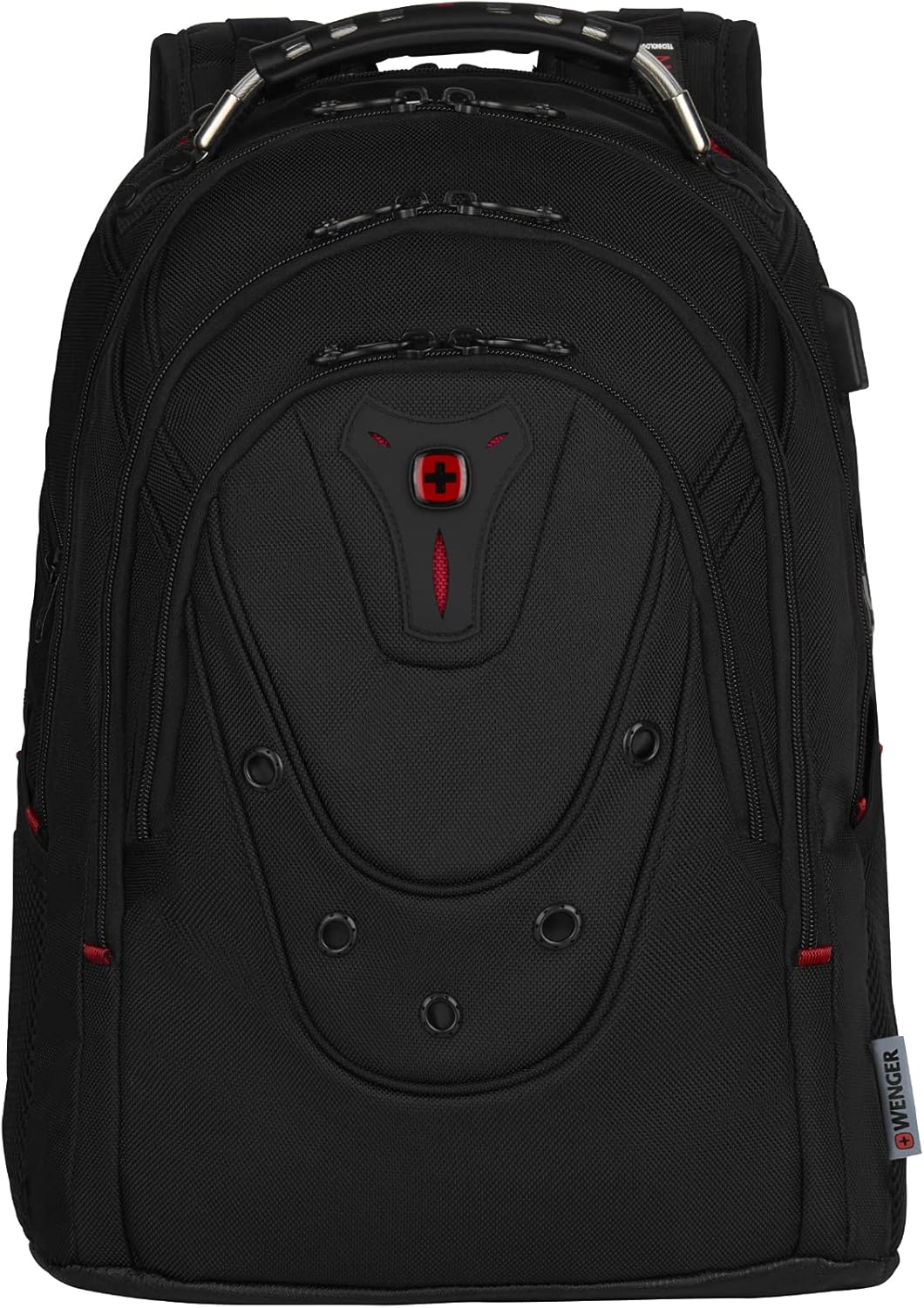 WENGER Ibex Deluxe Laptop-Rucksack, Notebook 14 bis 16 Zoll, Tablet bis 10 Zoll, 26 l, Damen Herren,