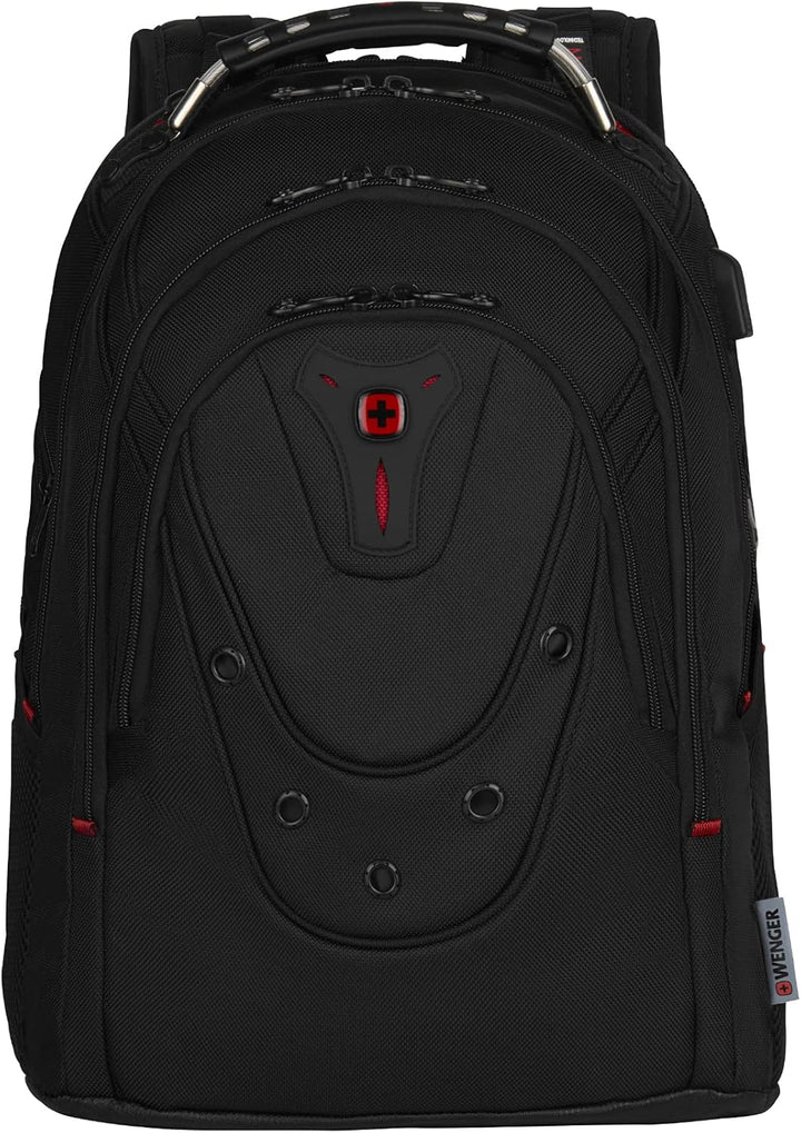 WENGER Ibex Deluxe Laptop-Rucksack, Notebook 14 bis 16 Zoll, Tablet bis 10 Zoll, 26 l, Damen Herren,