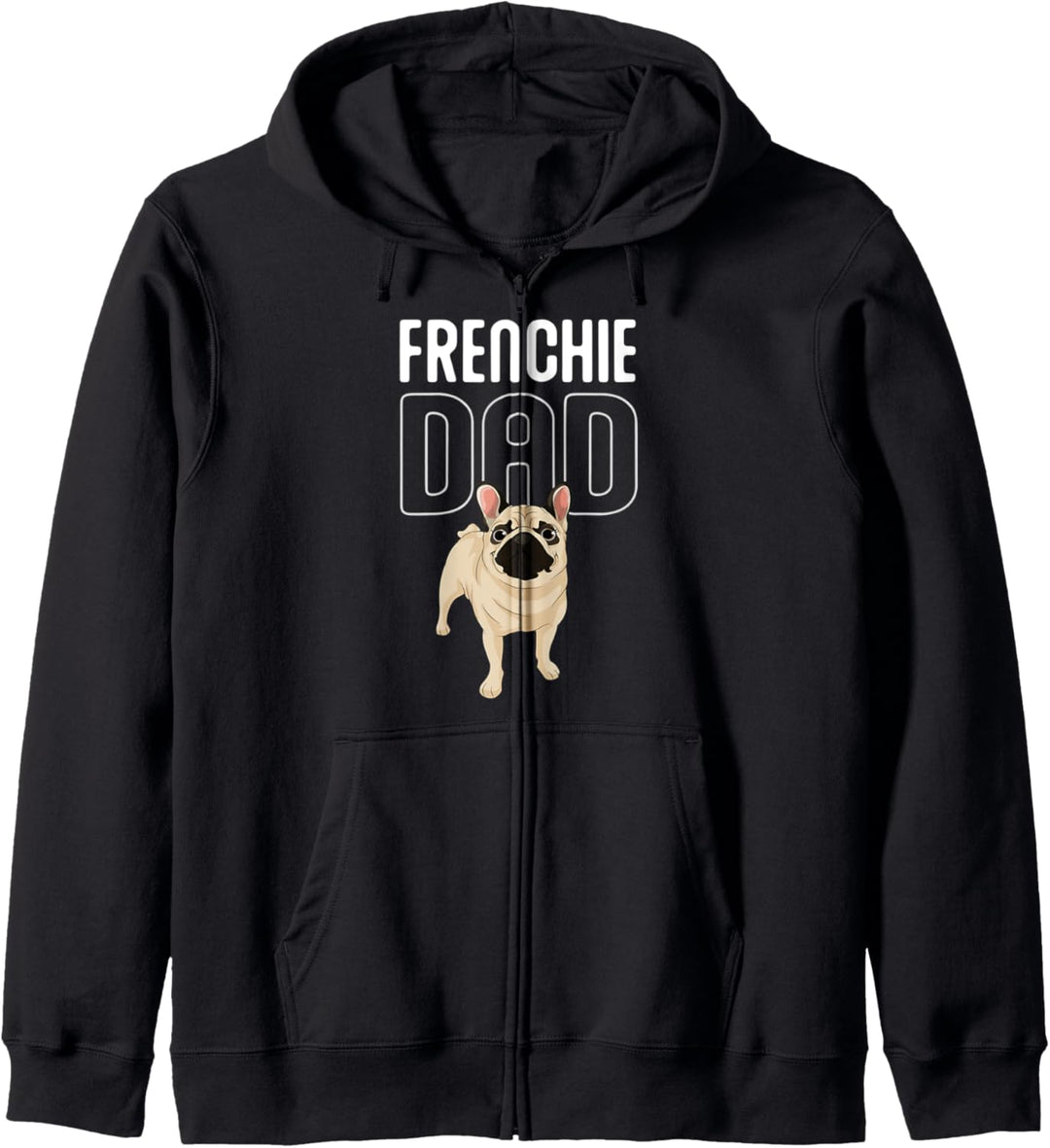 Hundebesitzer Hunde Papa Vatertag Französische Bulldogge Kapuzenjacke