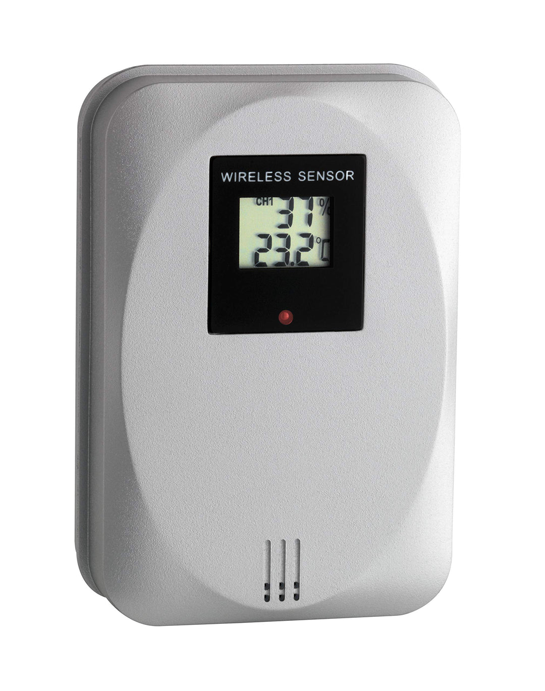 TFA Dostmann Thermo-Hygrosender, 30.3169, Ersatzsender für Funk-Wetterstation Quadro (35.1098), zur