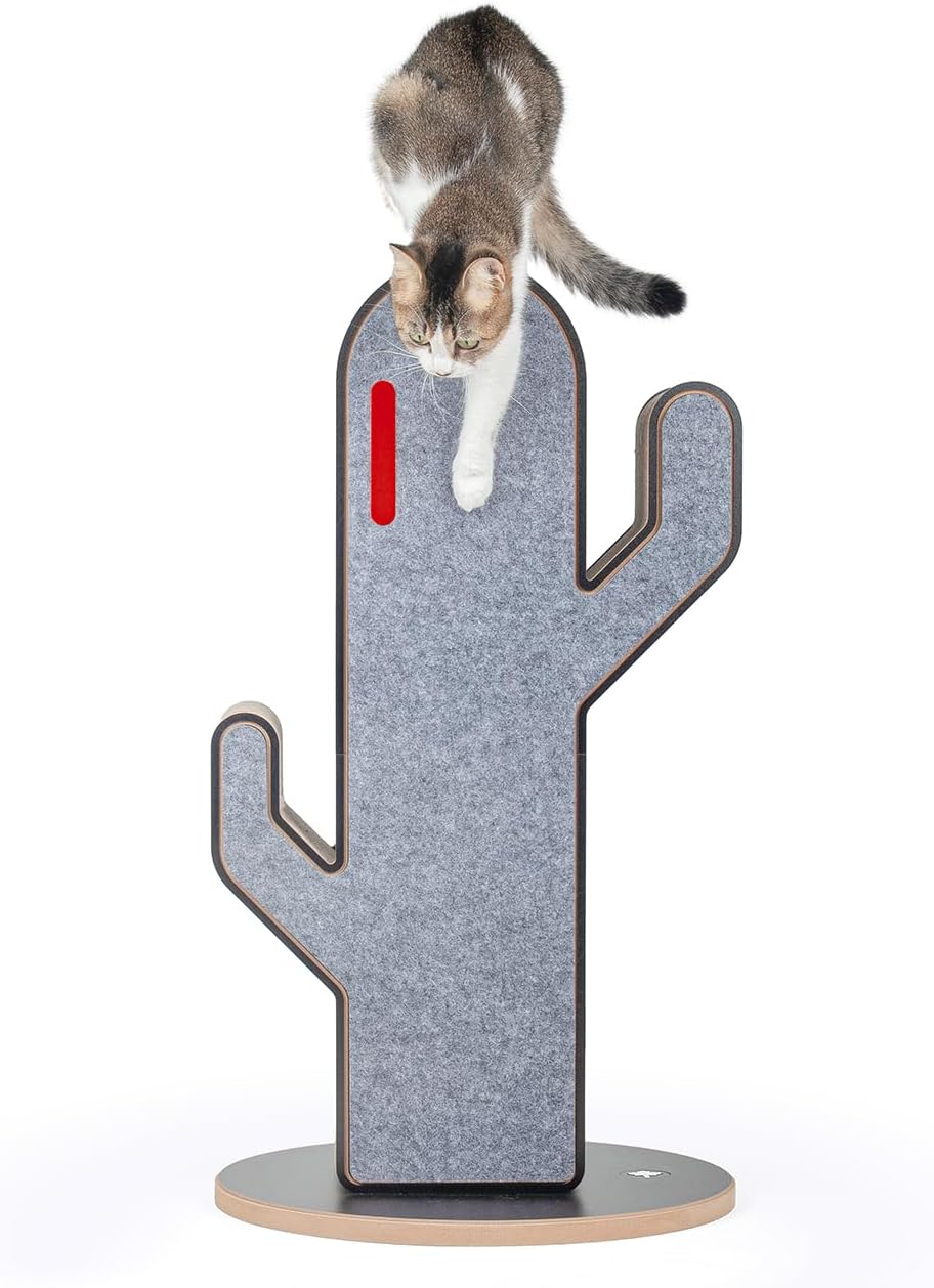 CanadianCat Company | Design Kratzmöbel Kaktus | Kratzsäule, Kratzstamm | 45 x 45 x 80 cm