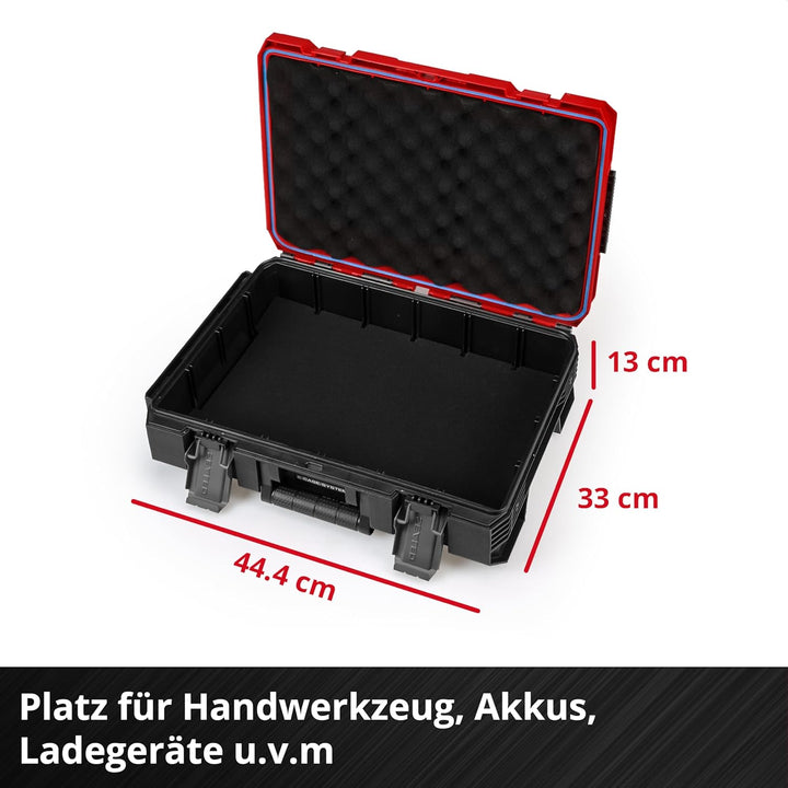 Einhell E-Case S-F SEALED (E-Case System, staubdicht und strahlwassergeschützt, kompatibel mit Half