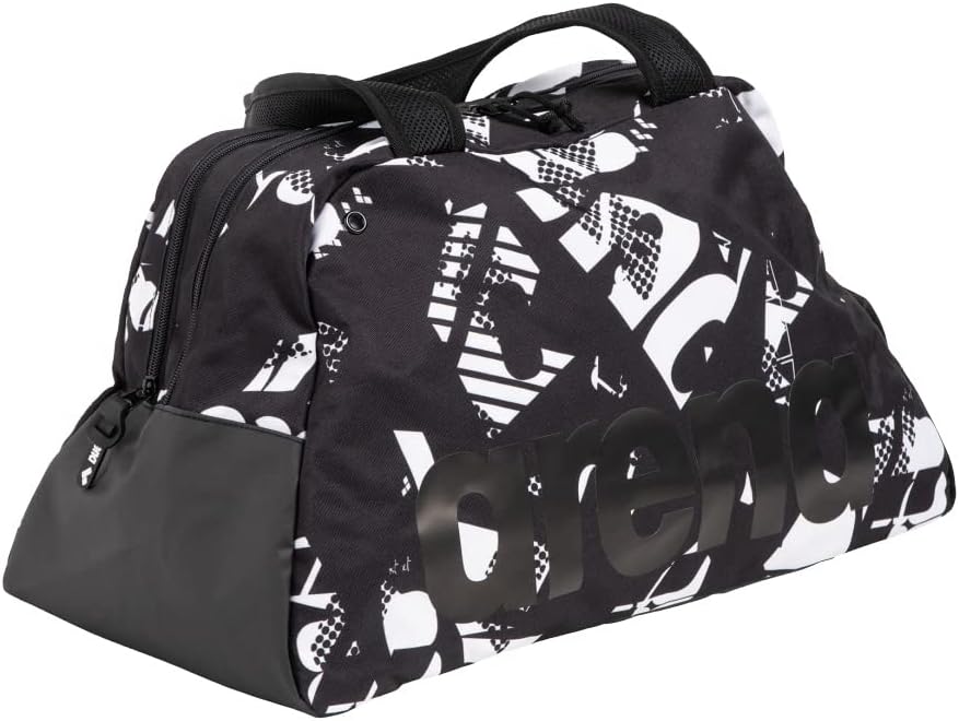 ARENA Unisex-Adult Fast Shoulder Bag Allover Taschen Einheitsgrösse Schwarz, Einheitsgrösse Schwarz