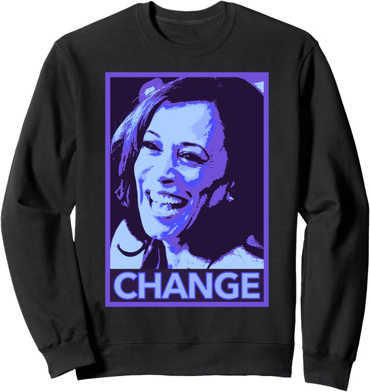 Kamala Change (purple) Sweatshirt