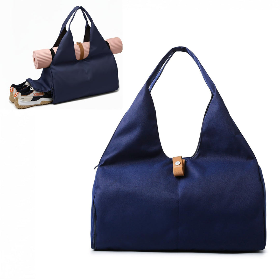 Yogatasche Sporttasche Damen Herren mit Schuhfach &amp; Nassfach – Yoga Tasche Fitnesstasche Trainingsta