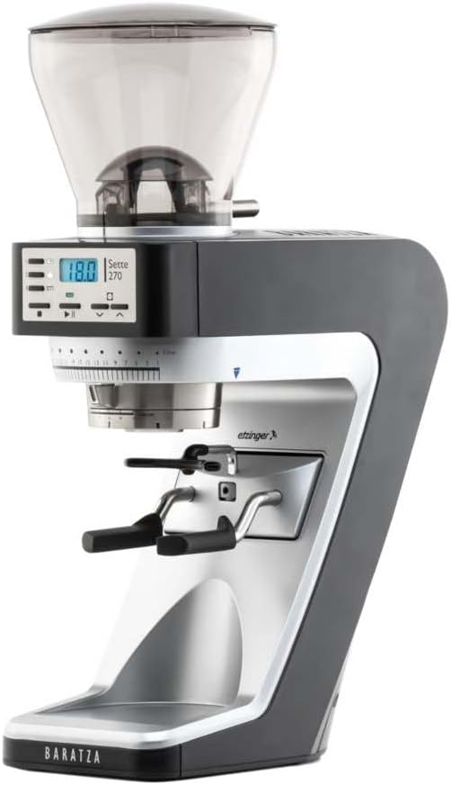 Baratza - Sette 270 230V Kaffeemühle - Elektrische Kaffeemühle mit Mahlwerk, Schwarz ZCG1270BLK4FEU1