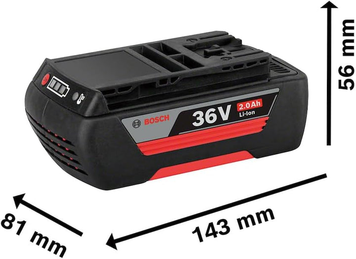 Bosch Professional Akku GBA 36 V 2,0 Ah (mit CoolPack-Technologie, im Karton)