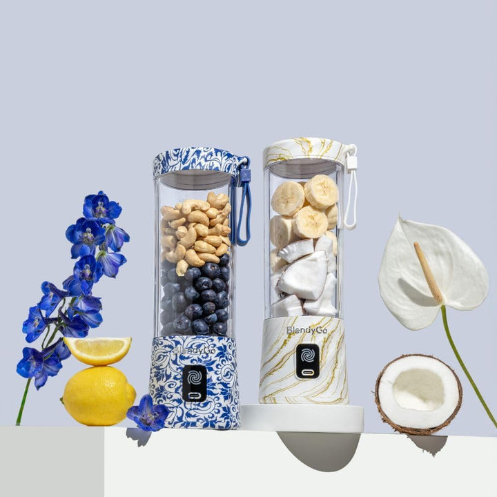 BlendyGo 3 Tragbarer Mixer, Blender, Mini Standmixer, 550 ml, Smoothie maker, Mixer smoothie maker t