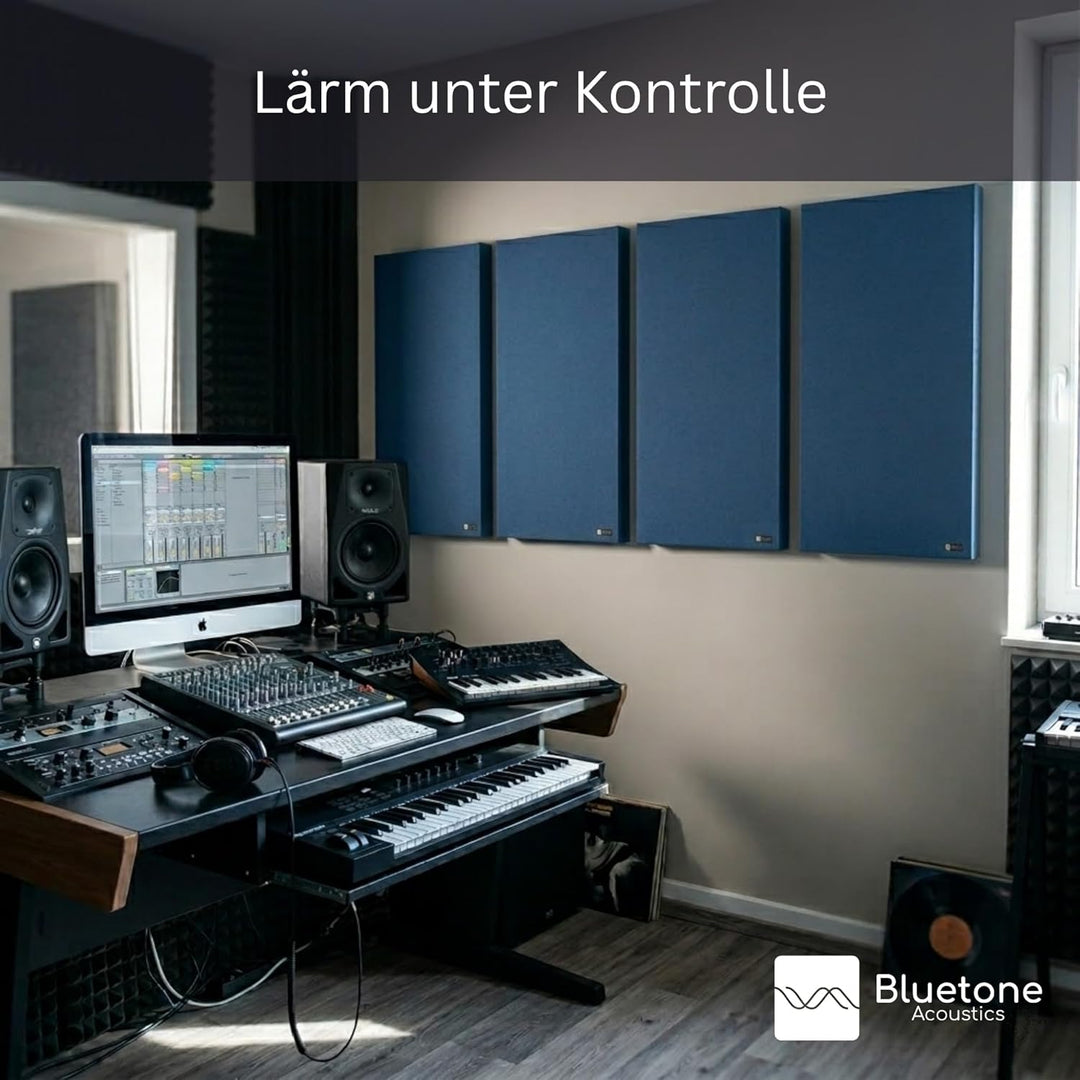 Bluetone Acoustics Wall Panel Pro - Professionel Schallabsorber - Akustikpaneele für die Raumakustik
