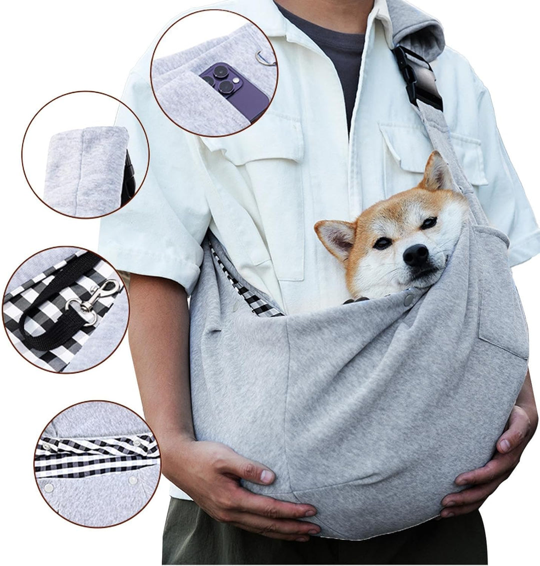 Kleine Hundetragetasche,Hundetragetasche | Verstellbare, freihändige Tasche für Hunde | Vorderer Rei