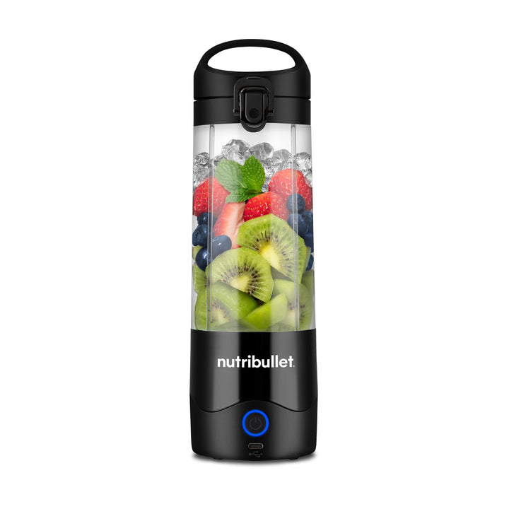 nutribullet Portable Mixer, 475ml BPA-freies Tritan Becher, Mini-Mixer mit 4-Punkt-Edelstahlklinge,