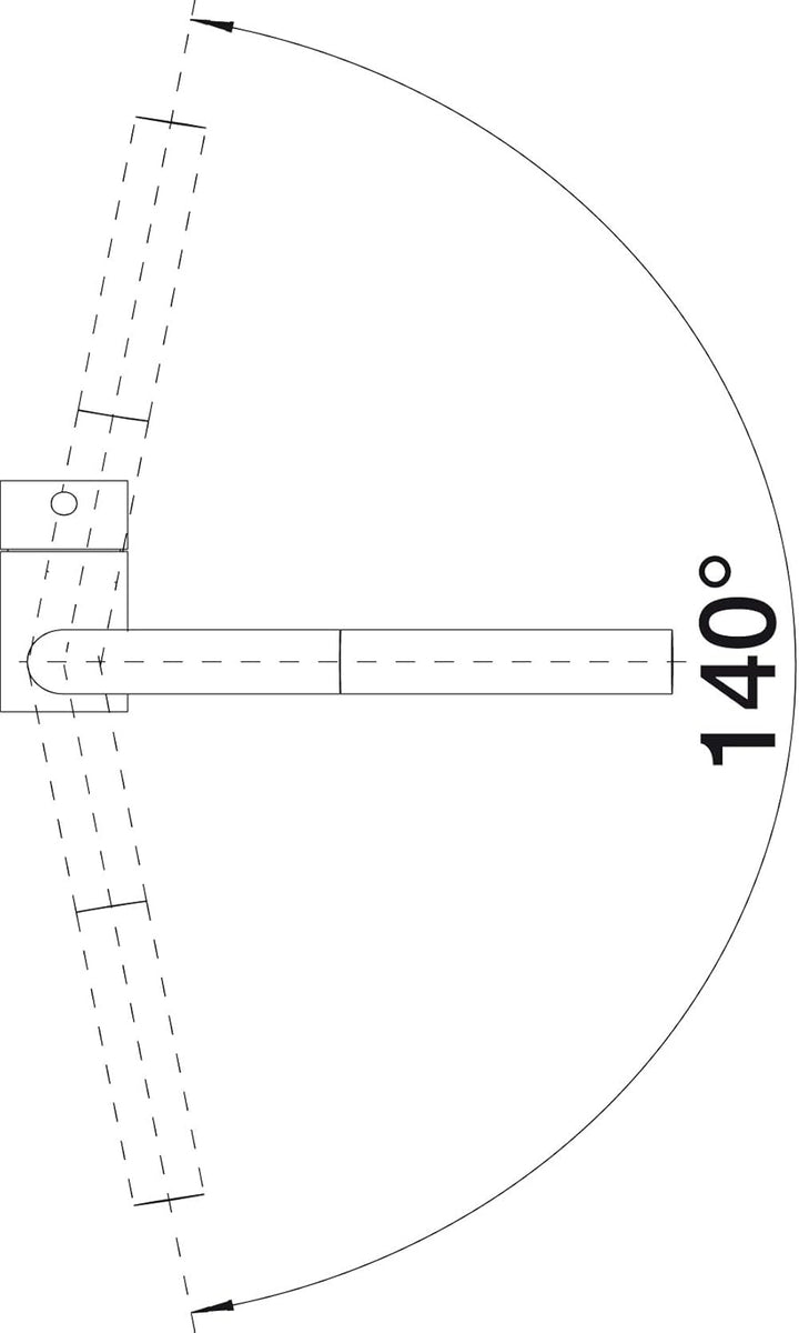 BLANCO Spül-Set in felsgrau – ETAGON 500-U – Spülbecken für 60 cm Unterschränke – Granitspüle aus SI