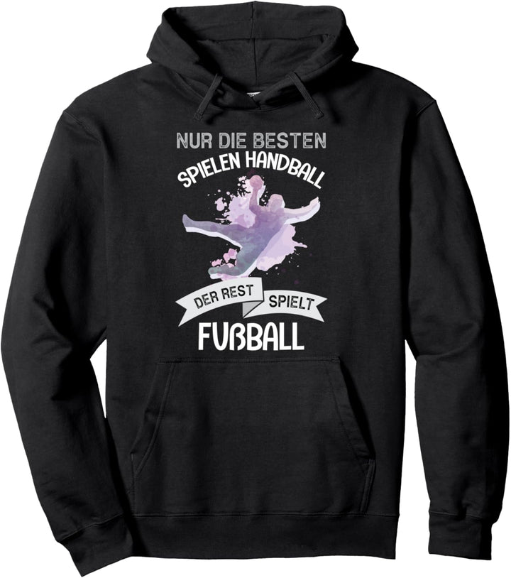 Handball Fussball, Handballern, lustiger Handballer, Handball Pullover Hoodie
