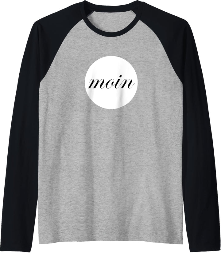 Moin Hamburg St. Pauli Reeperbahn Nordsee Ostsee Boot Outfit Raglan