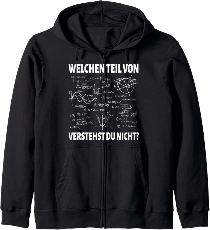 Welchen Teil Von Verstehst Du Nicht Nerd Mathelehrer Spruch Kapuzenjacke